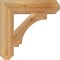 Ekena Millwork Imperial Craftsman Rough Sawn Bracket, Western Red Cedar, 4"W x 18"D x 18"H BKT04X18X18IMP04RWR - alternate 2